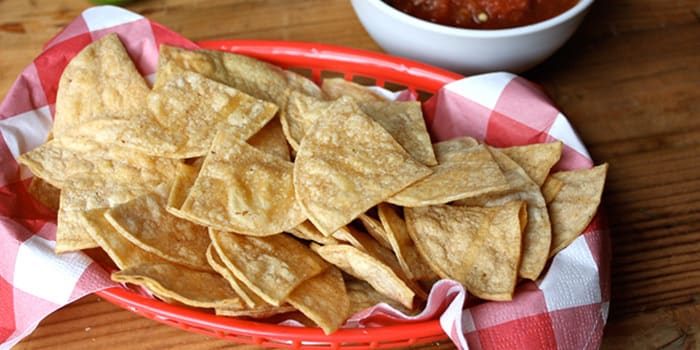 baked tortilla chips recipe