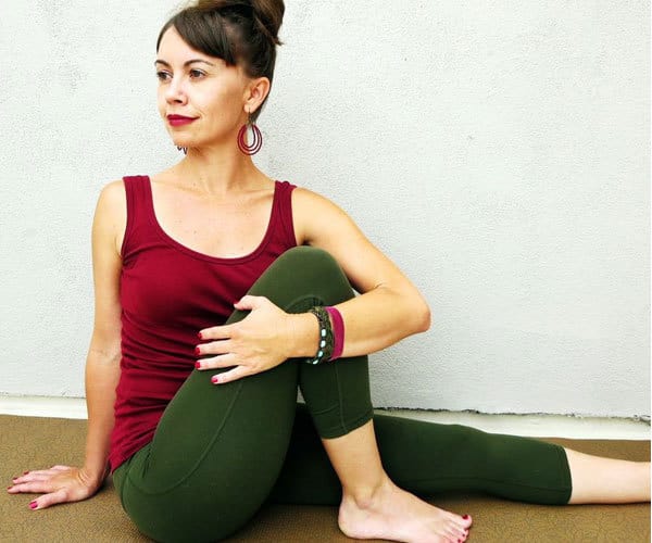 Stretches for Lower Back Pain - Half Lord of the Fish Pose - Ardha Matsyendrasana