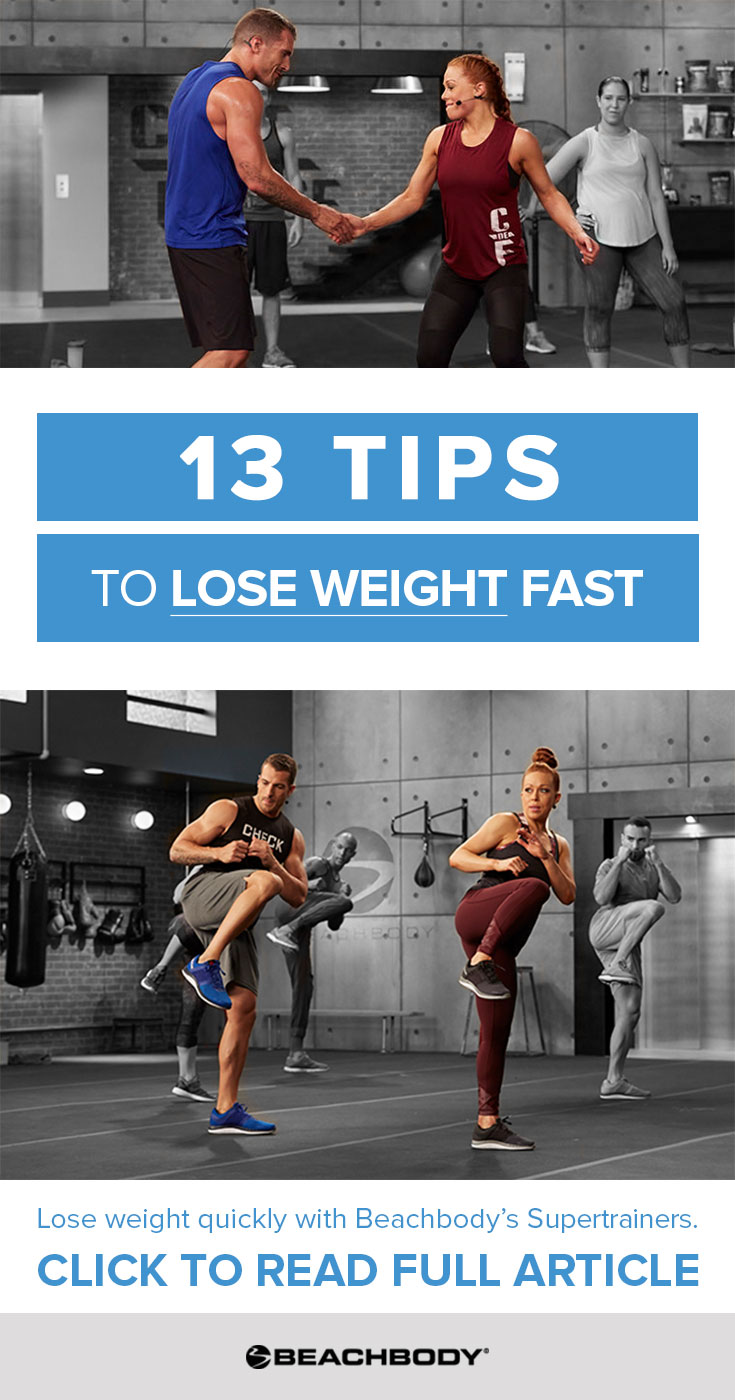 Looking for a quick and effective weight loss plan? Beachbody’s Supertrainers share their tips on how to lose weight fast.