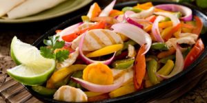 chicken and veggie fajitas recipe