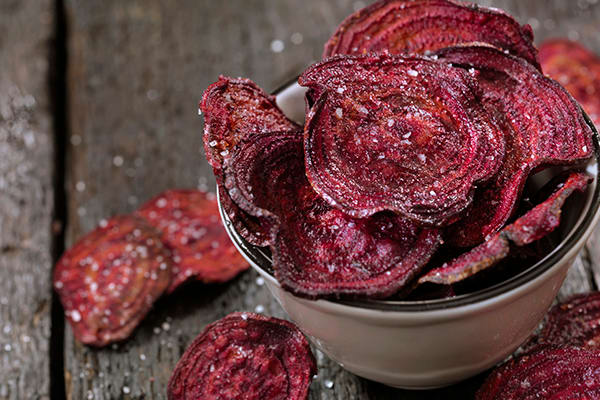 Beet chips