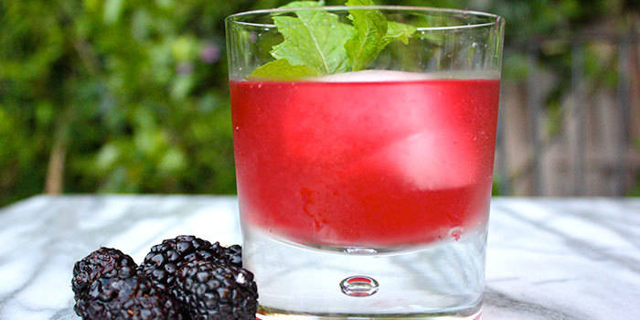 Blackberry Mojito Water