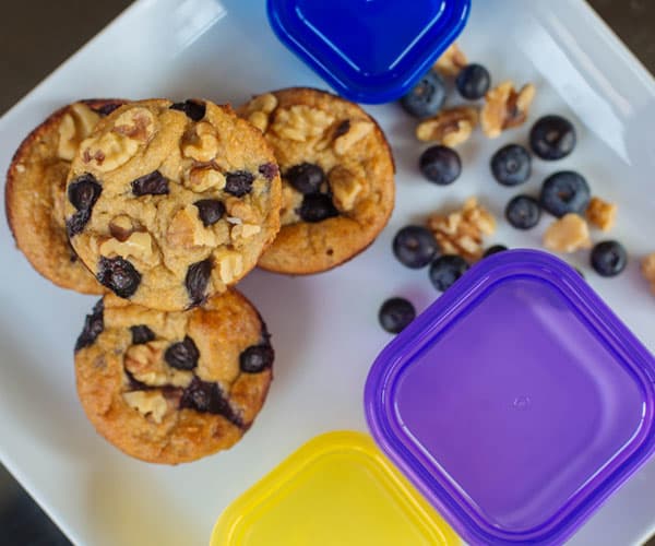 Blueberry Oatmeal Blender Muffins | BeachbodyBlog.com 