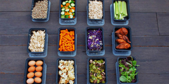 Buffet-Style Meal Prep With Shredded Chicken, Roasted Veggies, and More
