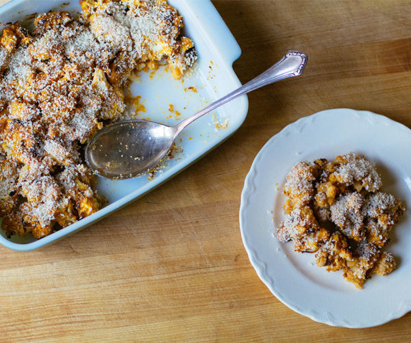 Cauliflower Pumpkin Casserole