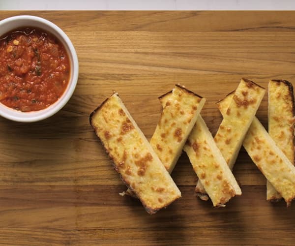 Cheesy Cauliflower Breadsticks