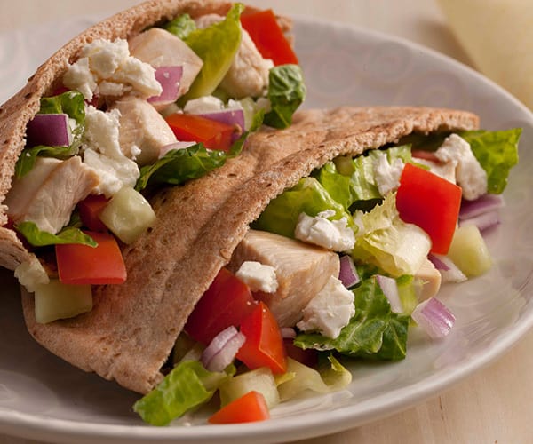 Greek Chicken Pita