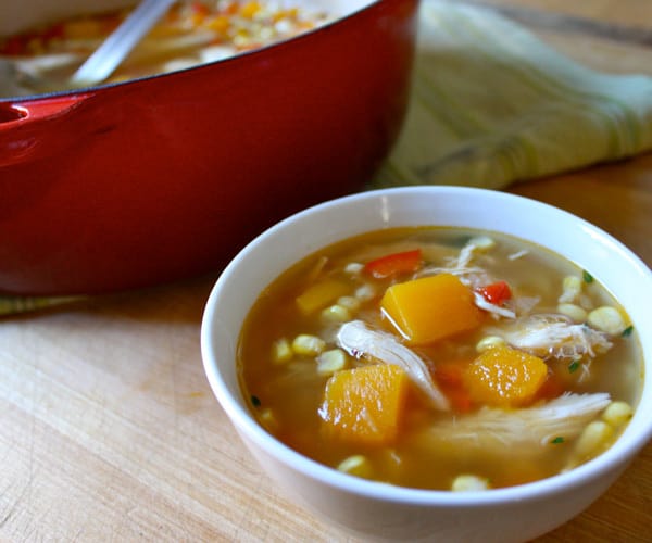 Chicken and Butternut Squash Soup