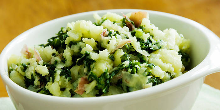 Mashed Potatoes Kale Colcannon Recipe Bodi