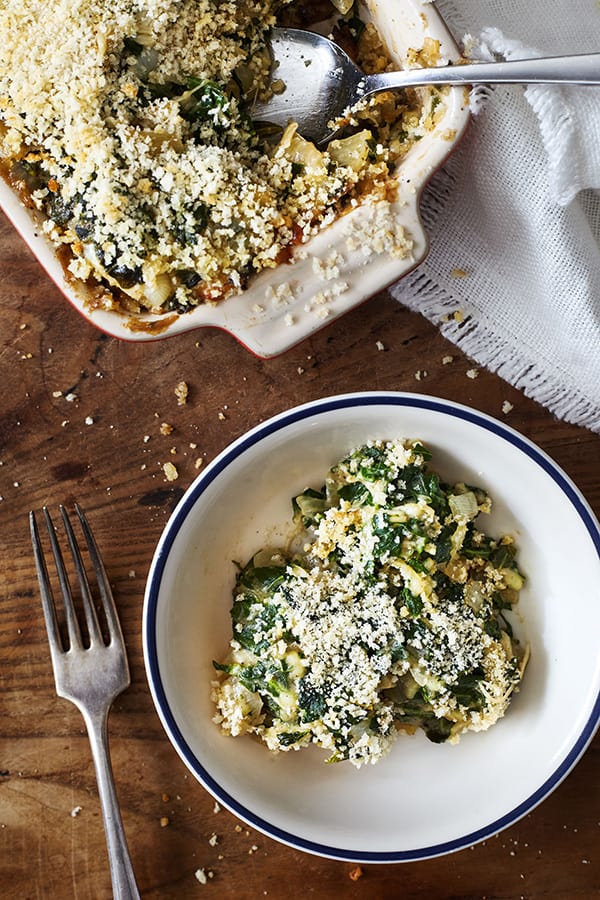 Collard Greens Au Gratin Recipe