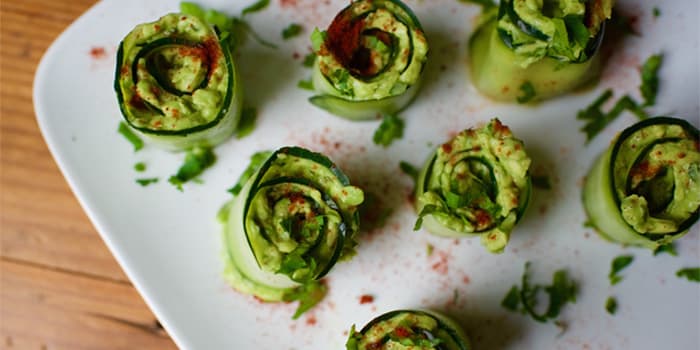 Cucumber Avocado Wraps - Girl Gone Gourmet