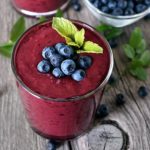 Chocolate Blueberry Smoothie - Dark Blue Moon