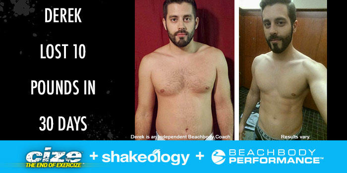 Transformation Tuesday: Derek Lost 10 Pounds With CIZE! | BODi