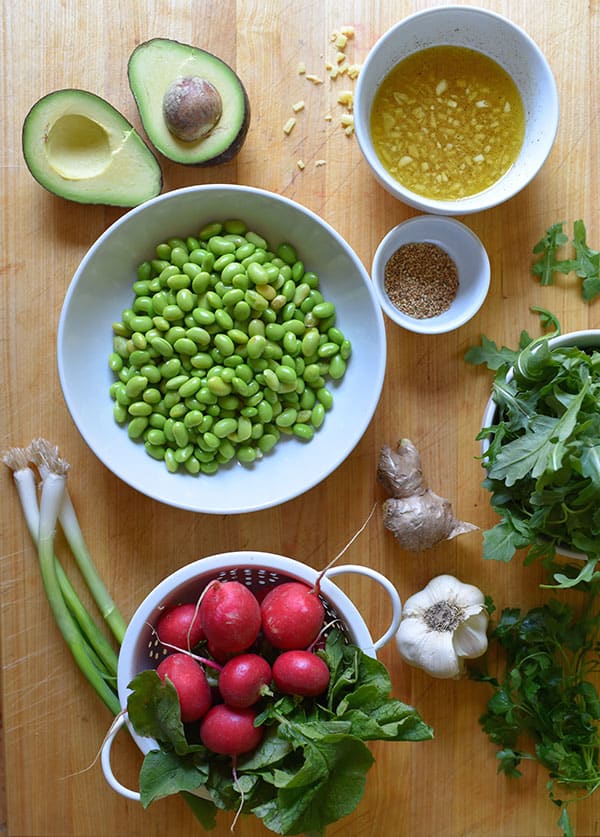 Edamame and Radish Salad with Avocado Recipe | BeachbodyBlog.com