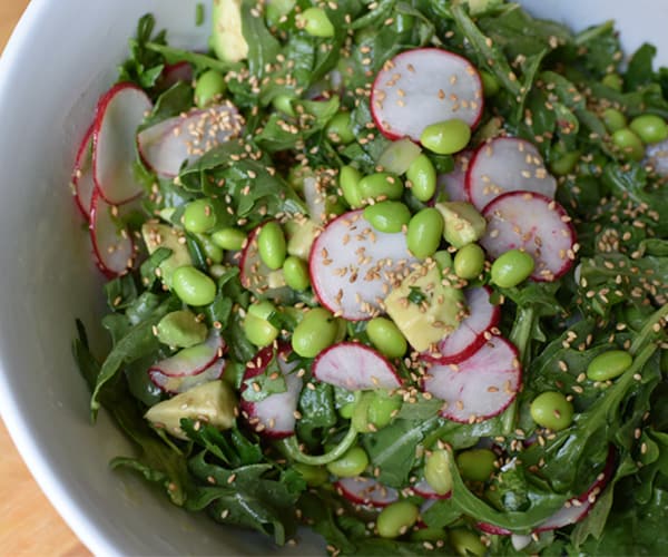 Edamame and Radish Salad with Avocado Recipe | BeachbodyBlog.com