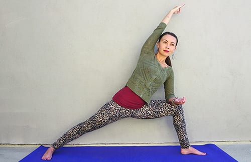 Standing Yoga Poses Extended Side Angle
