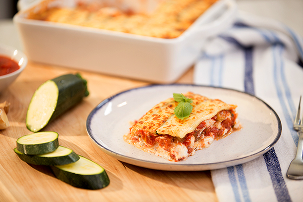Zucchini Noodle Lasagna from Fixate Cooking Show