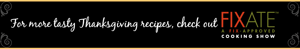 Fixate Cooking Show recipes banner