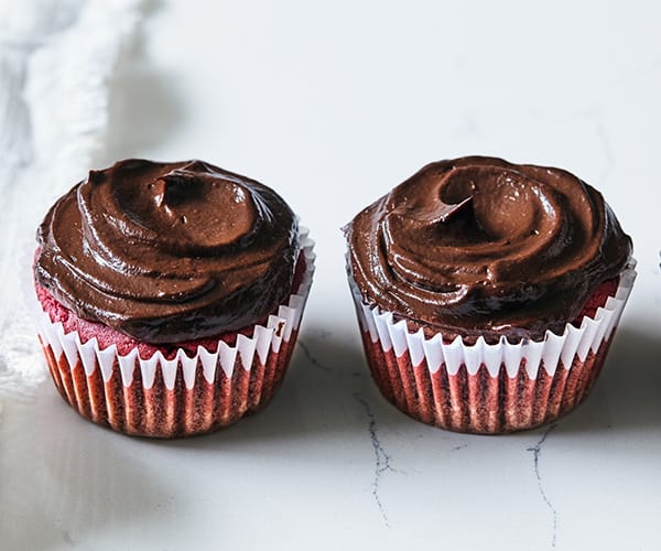 FIXATE Valentine's Day Recipes - Red Velvet Cupcakes