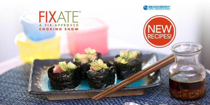 Ahi and Avocado Quinoa Sushi With Sesame Infusion