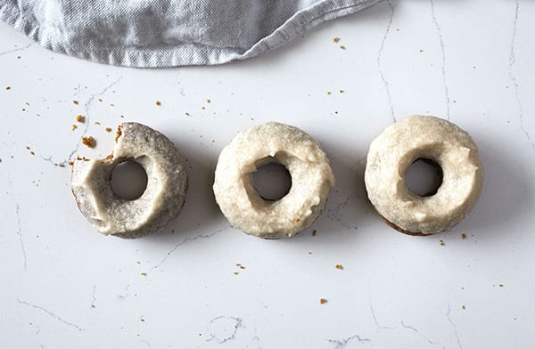 Gluten-Free Baked Pumpkin Donuts with Maple Glaze