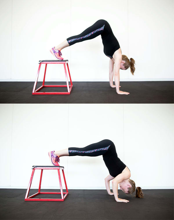 4 Moves that Can Give You Arms Like a Gymnast - Handstand Push-Ups