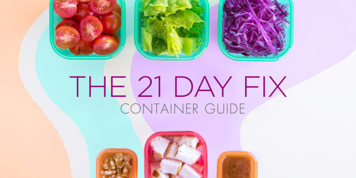 The Ultimate 21 Day Fix Container Guide (Plus A Free Printable!)