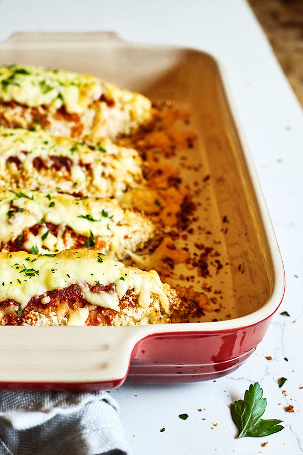 Healthy Chicken Parmesan recipe