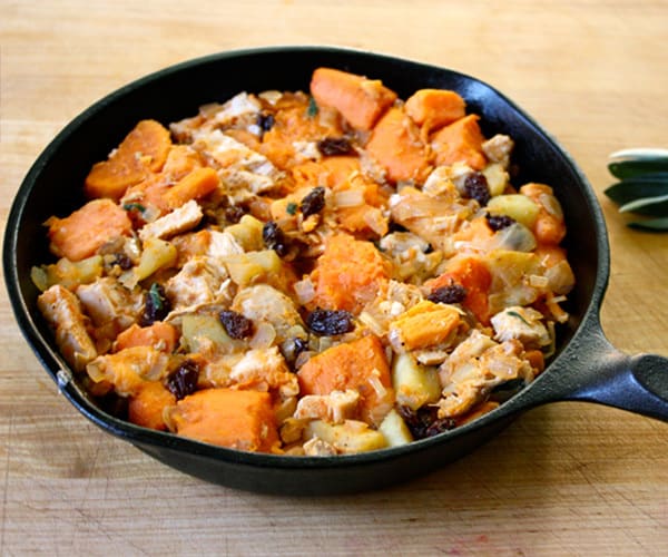Hearty Chicken, Sweet Potato, and Apples
