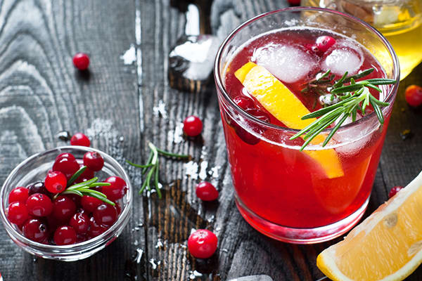 Cranberry Holiday Cocktail