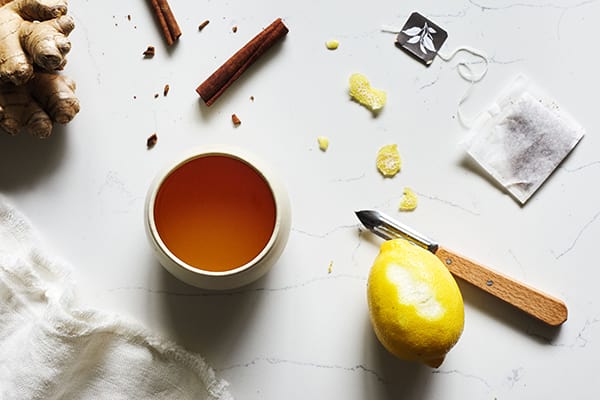 Hot Toddy with Apple Cider and Rooibos Tea