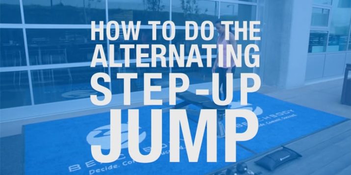 How to Do the Alternating Step-Up Jump