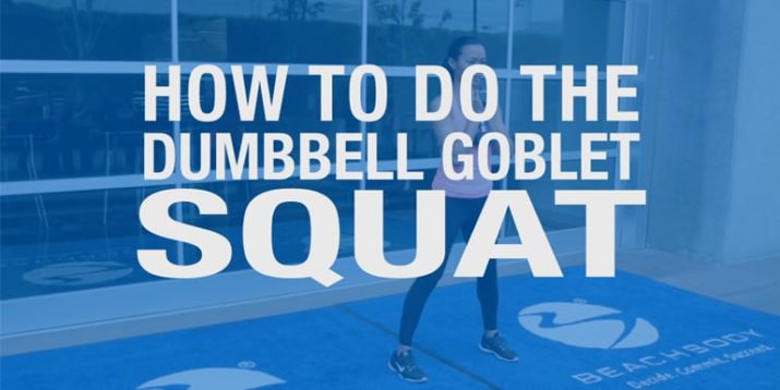How to Do the Dumbbell Goblet Squat