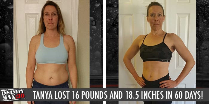 insanity max 30 results women before and after