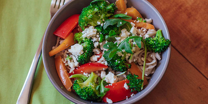 Italian Veggie Pasta Salad