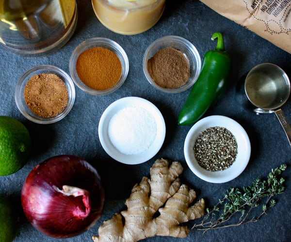 Jerk Chicken Ingredients