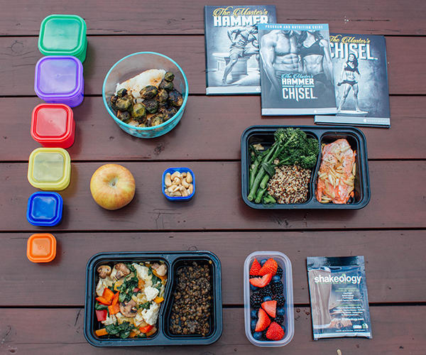 Master's Hammer and Chisel Grain-Free Meal Prep Sample Day