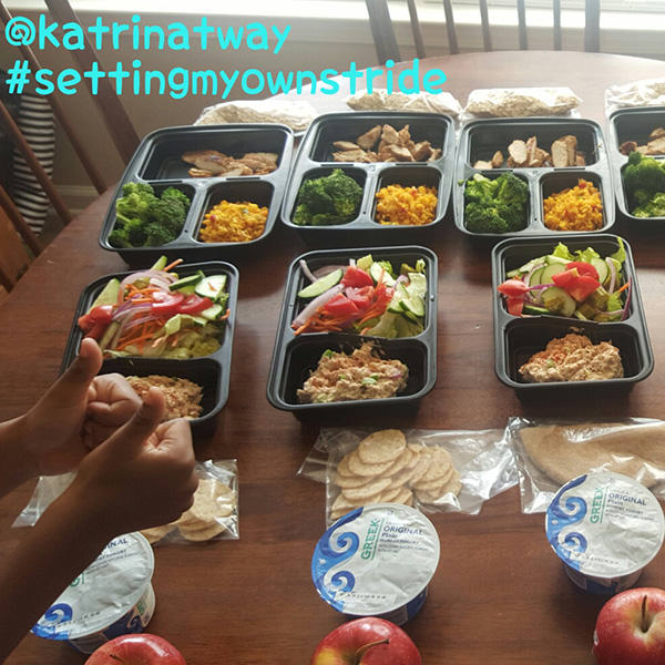 Meal Prep by @Katrinatway