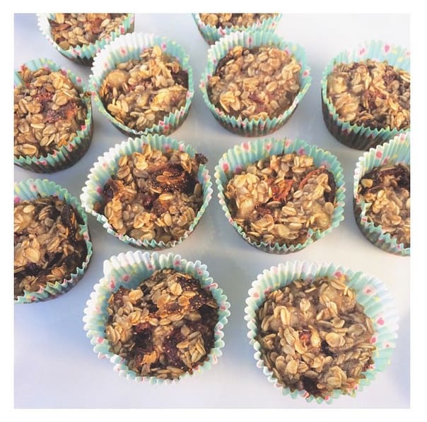 Meal prep snacks baked oatmeal cups oatmeal muffins