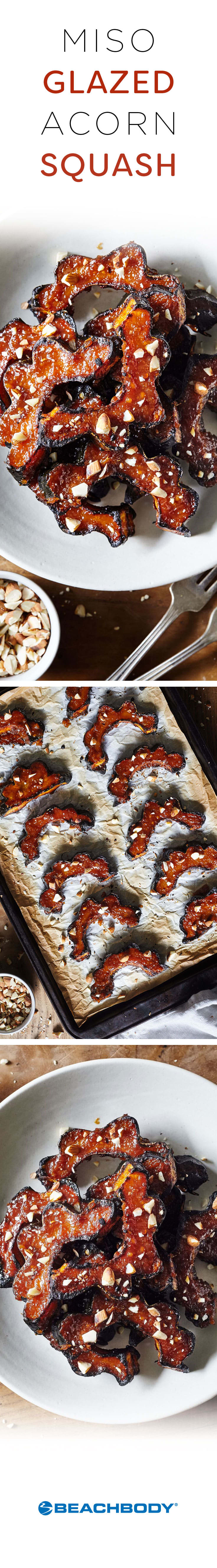 Miso-Glazed Acorn Squash