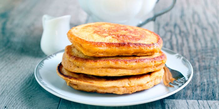 Multi-Grain Banana Pancakes