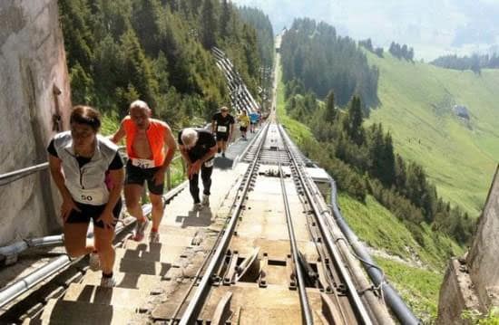 Mount Niesen Staircase