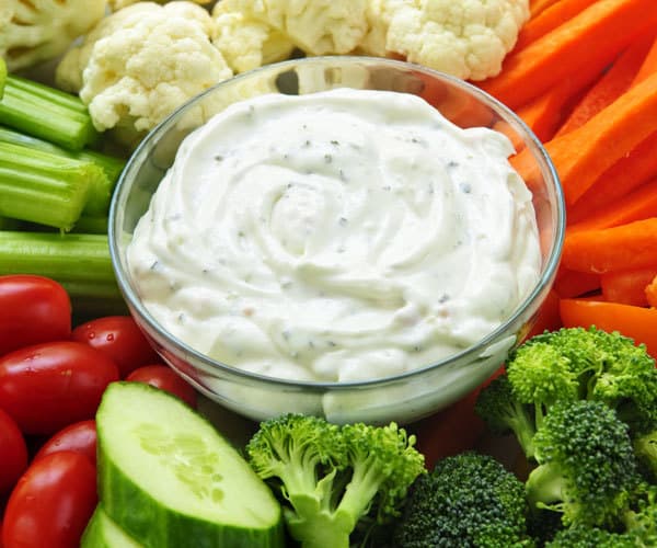 Healthier ranch dressing recipe