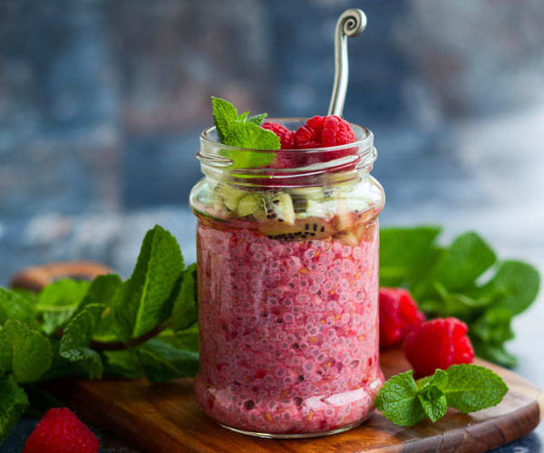 Raspberry Chia Pudding Recipe | BeachbodyBlog.com