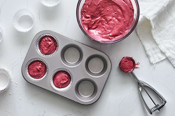 Healthy Red Velvet Cupcakes FIXATE recipe