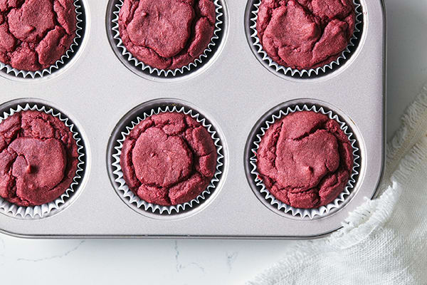 Healthy Red Velvet Cupcakes FIXATE