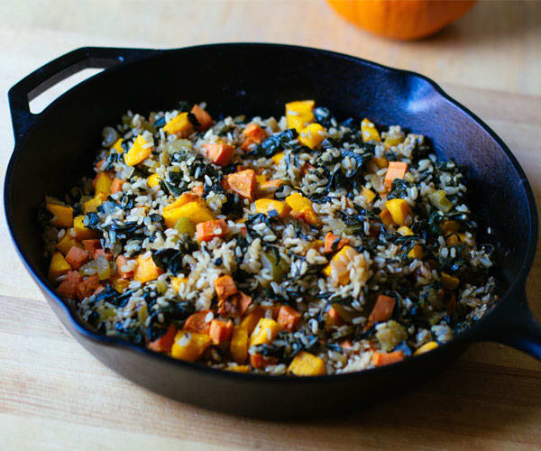 Roasted Pumpkin, Sweet Potato, and Brown Rice Pilaf | BeachbodyBlog.com