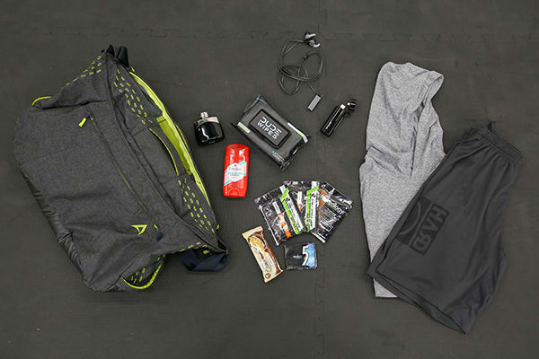See What's in a Super Trainer's Gym Bag