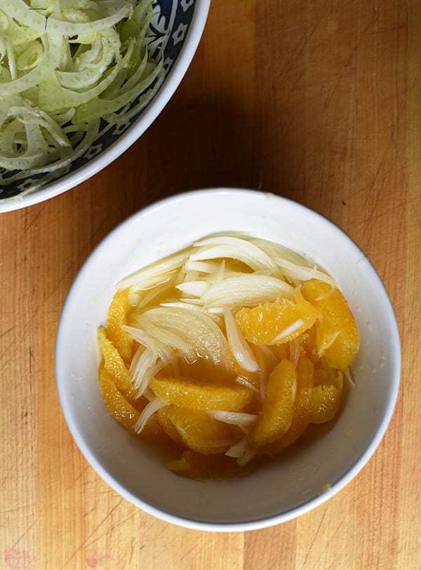 Composed of just three main ingredients, this fennel and orange salad is an elegant dish to serve to company, but it’s easy enough to make on a weeknight.