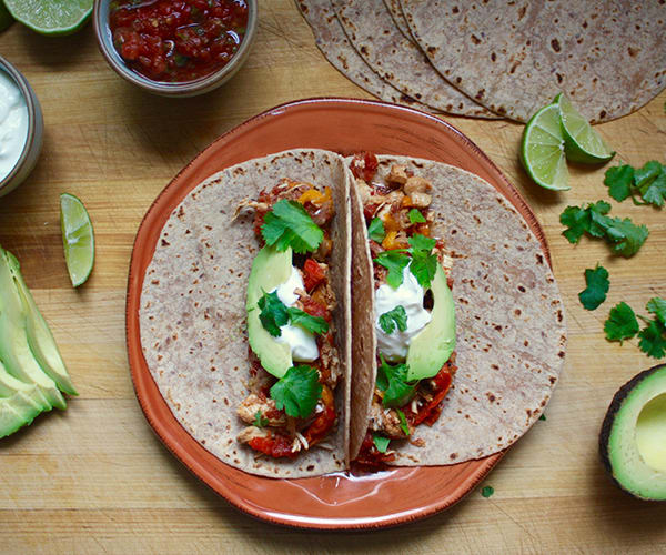 Instant Pot Chicken Fajitas